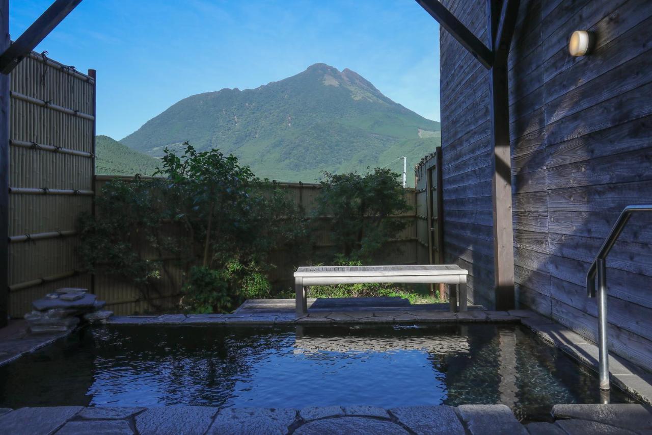 由布市 由布院温泉 温泉旅馆山脉传统日式旅馆酒店 外观 照片